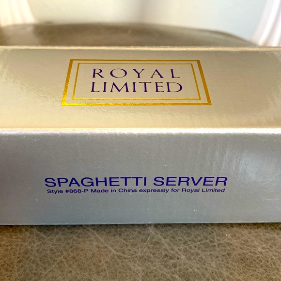 Silver plated Spaghetti Server - Picture 2 of 4